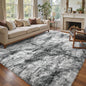5x7 Ft Large Shag Rugs for Bedroom Living Room, Tie Dyed Ultra Soft Fluffy by Cuzwlovita