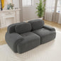 Boneless Sectional Couch, No Assembly Required, 81.8” Modular Cloud Sofa by ModonChicSofasCouches
