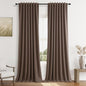 100% Blackout Curtains 108 Inch Length 2 Panels Set by Guken