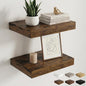 Dreamland Floating Shelves 16 inch, 2 Pack Rustic Wooden Wall Shelves, Wall by Dreamland