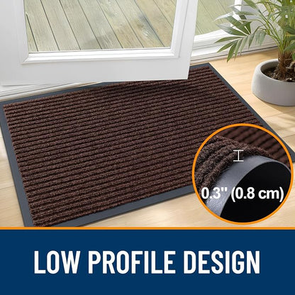 OLANLY Front Door Mat 47x30, Waterproof Heavy-Duty Indoor Outdoor Doormat | - Image 4