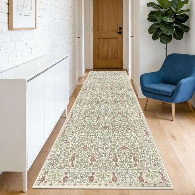 Washable 2'6" x 10' Runners for Hallways, Non Slip Long Floor Runner for Kitchen - Image 4