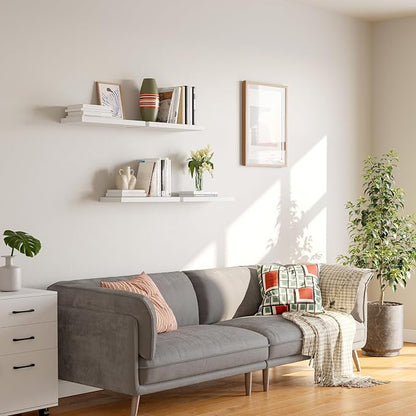 YUFLINX 16’’White Floating Shelves - Image 4