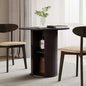 31.5" Round Dining Table for 2-4, Modern Kitchen Table by WelcometoFurnitureSalon