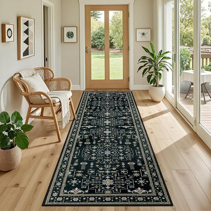 Hallway Runner Rug: 2.6x8 Kitchen Boho Rugs - Image 5