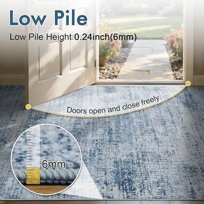 8x10 Ft Large Area Rugs for Living Room, Soft Non-Slip Washable Rugs Modern - Image 7