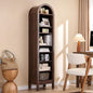 IFGET 71" Tall Arched Bookshelf, 8 Tiers Arch Bookcase by IFGETEnrichYourLivingSpace