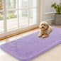 OLANLY Dog Door Mat for Muddy Paws 47x20, Super Absorbent Chenille Mud Mat | by OLANLY