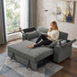 Auvsoce 65" 3-in-1 Pull-Out Convertible Sofa Bed by Unknown