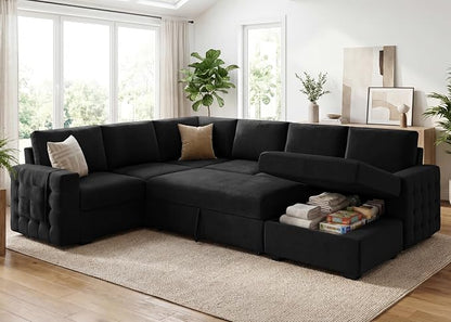 HONBAY Sectional Sleeper Sofa by HONBAY