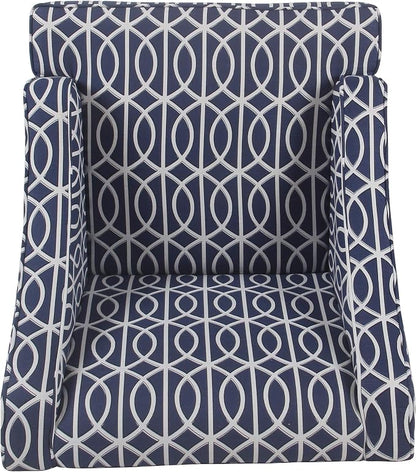 Homepop Home Decor Upholstered Classic Swoop Arm Accent Chair Accent Chairs - Image 7
