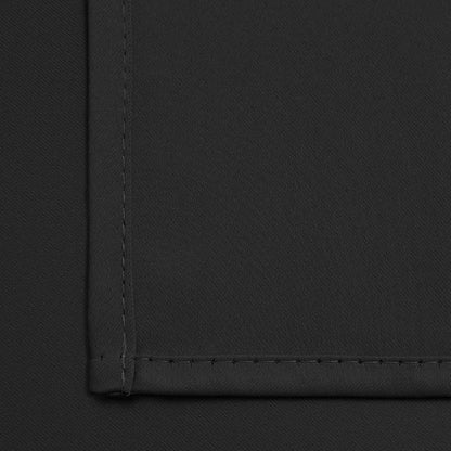 Yakamok Room Darkening Curtains 52x45 inch Length Black-Living Room | 2 panels - Image 5