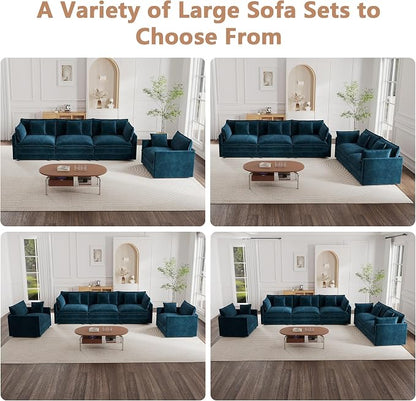 mikibama Modular Sectional Sofa, 76.4 Inch L Shaped Couch Set - Image 7