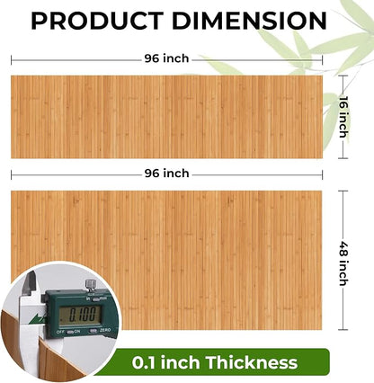 Bamboo Wall Panel, Peel and Stick wall Panels, paneles decorativos para pared - Image 8