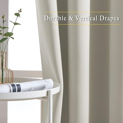 NICETOWN Blackout Kitchen Curtains 36 inch Length, Grommet Thermal Insulated - Image 5
