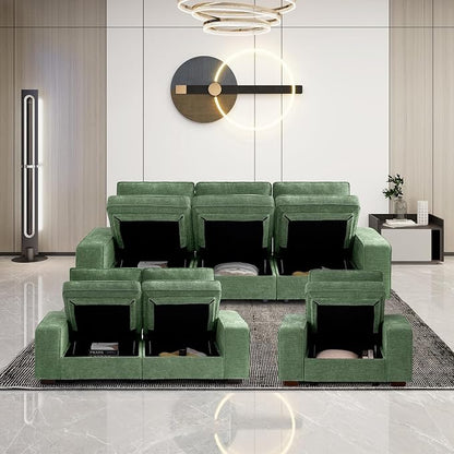 TEKAMON 73" Modular Sofa Couch - Image 3
