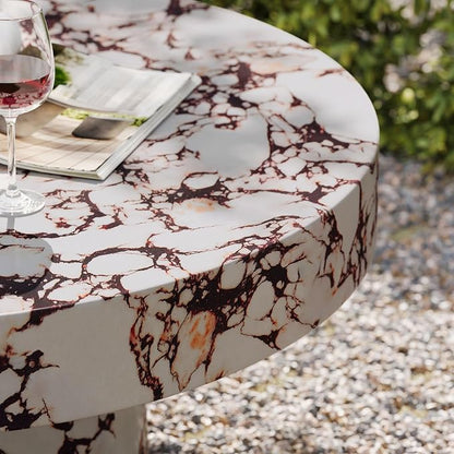 Modway Alora Round Concrete Coffee Table - Image 8
