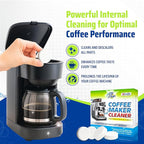 True Fresh Coffee Machine Descaler & Cleaner Tablets - 24 Count, Uses for Keurig, Breville, Miele, Delonghi, Ninja, Nespresso, Coffee Maker Pot cleaning Tabs, Descale Drip Coffee & Espresso Machines