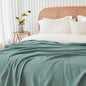 EMME Cotton Muslin King Blanket 4 Layer Ultra Soft Breathable Bed Layering by EMME