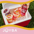 Joyba Bubble Tea Strawberry Lemonade Green Tea, 4 Pack, 12 fl. oz. Cups