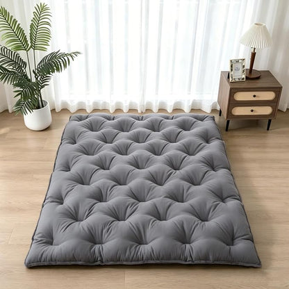 SHOUREN Japanese Futon Mattress Floor Mattress 3" Tatami Mat, Shredded Memory by SHOUREN