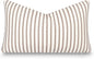 Crumbs Home Modern Farmhouse California Casual Indoor Outdoor Lumbar Pillow by CRUMBSHOME