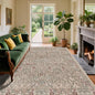 Vintage Moss Living Room Rug, 6x9 Washable Area Rugs by Unknown