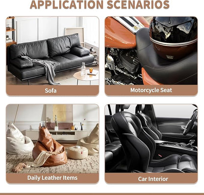ONine Leather Repair Patch, Self-Adhesive Couch Patch, Car Seats - Image 5