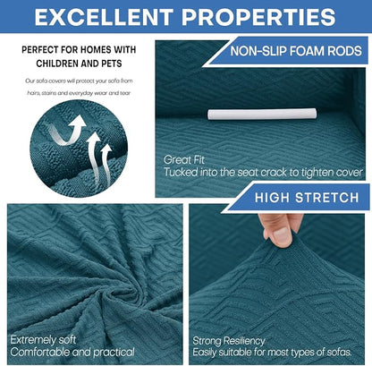 XINEAGE New Stretch Armchair Covers 1 Piece Chair Slipcovers Chair Protector - Image 5