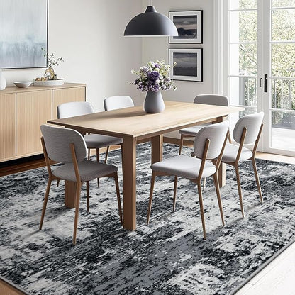 RELEANY Washable 6'x8' Abstract Area Rug - Image 6