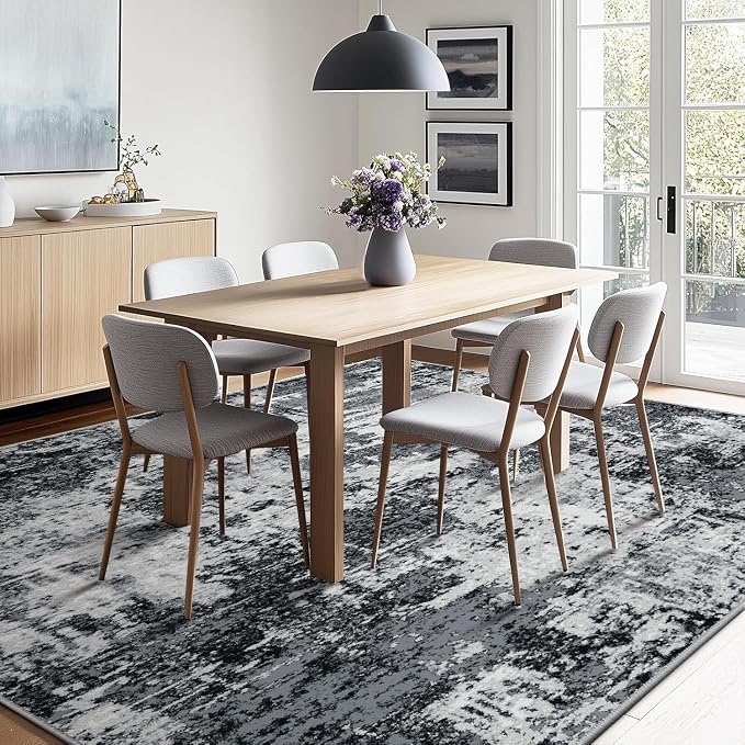 RELEANY Washable 10'x12' Abstract Area Rug - Image 7