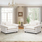 Oversized Accent Chairs Set of 2, 44 inch Modern Living Room Chairs, Chenille by choairy