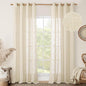 102 inches Long Sheer Linen Curtains by LAMIT
