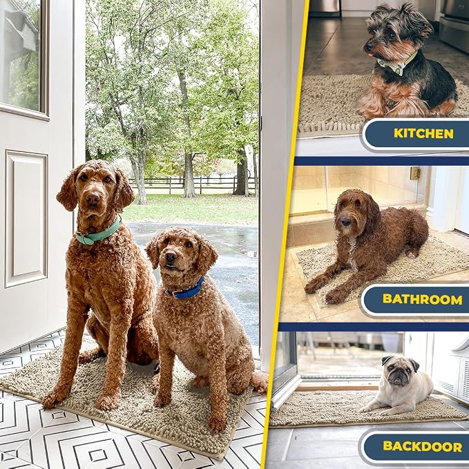 Muddy Mat® | Super Absorbent Door Mat Indoor, Microfiber Quick Dry Chenille - Image 5