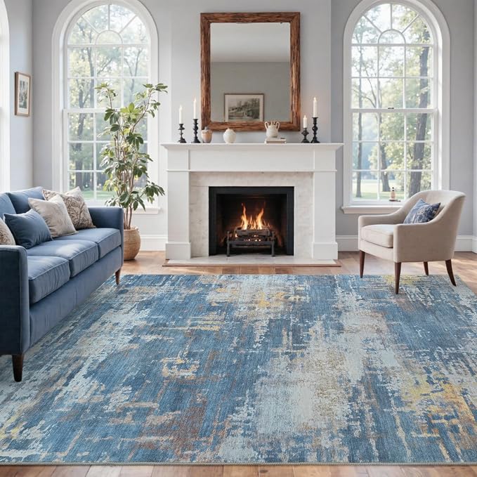 6x9 Ft Large Area Rugs for Living Room, Soft Non-Slip Washable Rugs Modern - Image 2