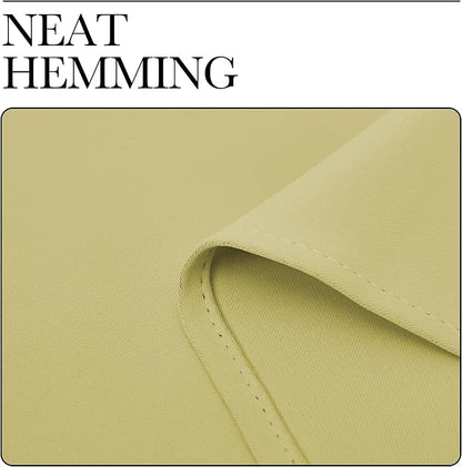 NICETOWN RV Blackout Curtains for Camper Windows, Paler Yellow, Kitchen Curtains - Image 6