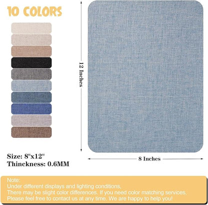 Canvas Repair Patch 8 x12 Inch, Self-Adhesive Waterproof Linen Repair Patches - Image 2