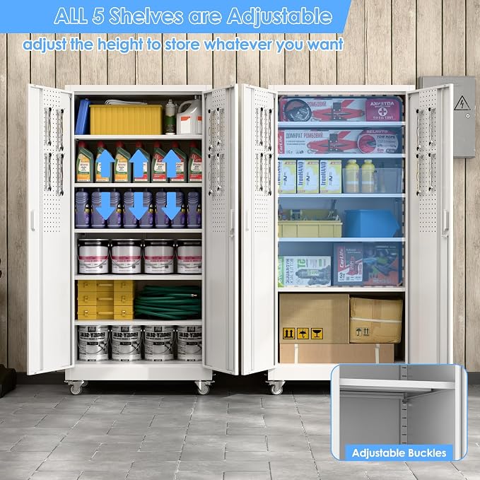 SUXXAN Metal Storage Cabinet - Image 8