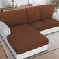 H.VERSAILTEX Sectional Couch Covers 3 Pieces Sofa Seat Cushion Covers L Shape by HVERSAILTEX