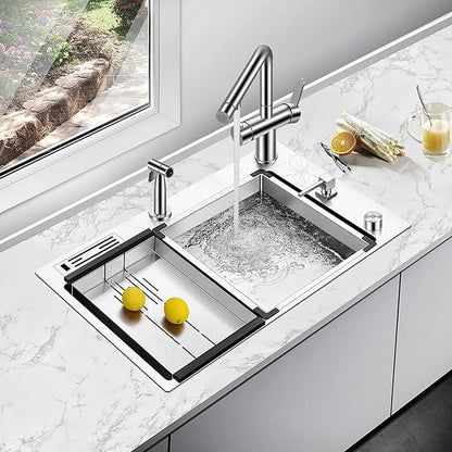 practicalWs Marble Wallpaper Granite Gray/White Paper Roll 23.6" x 196" Kitchen - Image 3