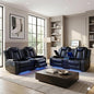 2 Piece Power Recliner Sofa Set -2 Loveseats, Electric Reclining Living Room by ELDANISPOWERRECLINERSOFA