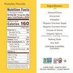 Simple Mills Almond Flour Pancake & Waffle Mix, Pumpkin - Gluten Free, Plant Based, Paleo Friendly, Breakfast 10.7 Ounce (Pack of 1)