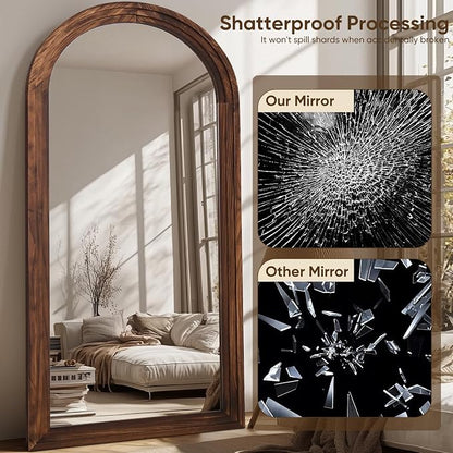 Full Length Mirror, Oversized Stand Up Mirrors Large Wall Mirrors, Wall Mounted - Image 5