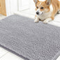 OLANLY Dog Door Mat for Muddy Paws 24x16, Super Absorbent Chenille Mud Mat | by OLANLY