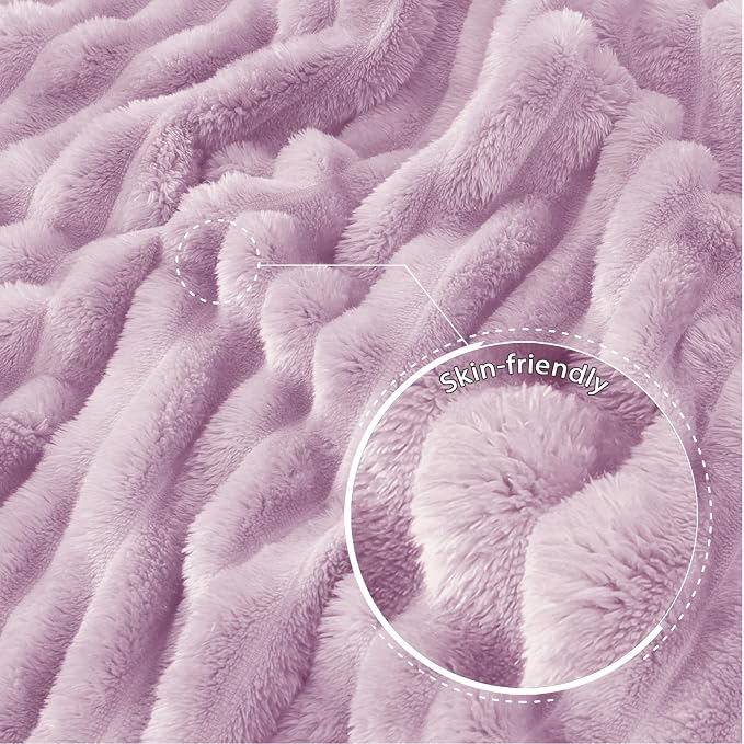 Exclusivo Mezcla Striped King Size Fleece Blanket - Image 5