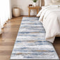 3x8 Washable Runner Rug for Family: Easy-to-Clean Runners for Hallway Entryway by WIEVEDENS