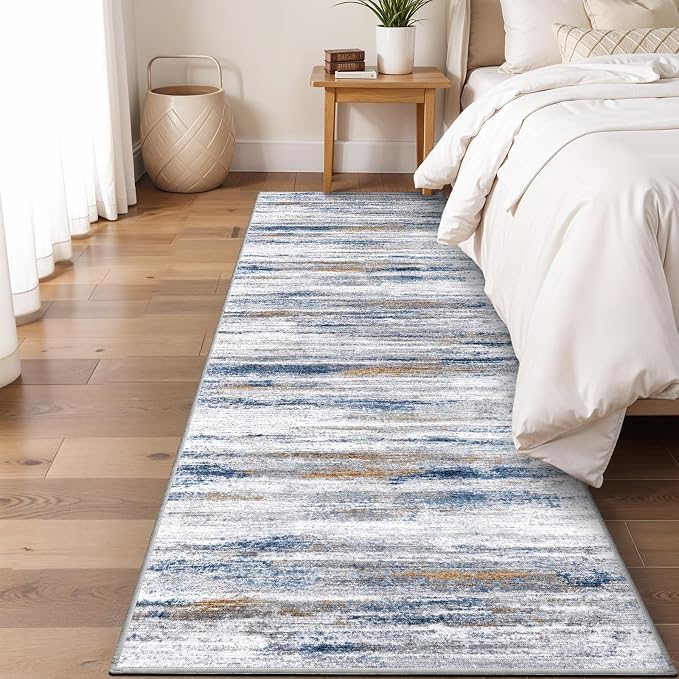 2x5 Washable Runner Rug for Family: Easy-to-Clean Runners for Hallway Entryway - Image 2