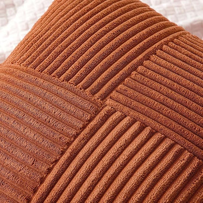 MIULEE Fall Rust Decorative Lumbar Throw Pillow Covers 14x24 Inch 2 Pack | Boho - Image 2