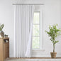 Vision Home White Pinch Pleated Full Blackout Curtains 60 inch Wide Thermal by VisionHome