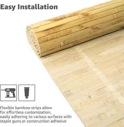 Art3d Natural Bamboo Wall Panel - Image 5